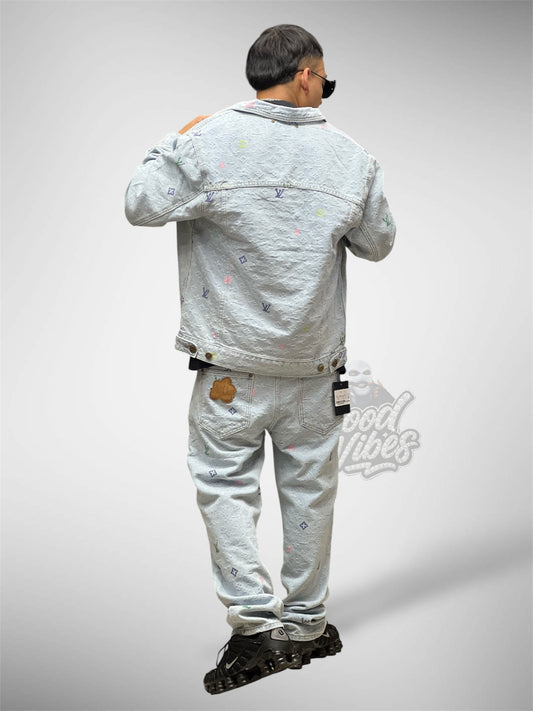 CONJUNTO DE JEAN LUIS VUITTON EXCLUSIVE.