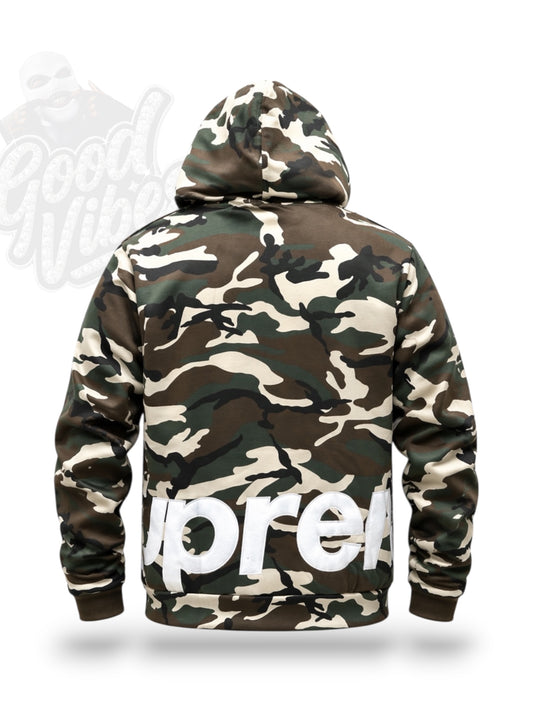 CHAQUETA SUPREME CAMUFLADA EXCLUSIVE.