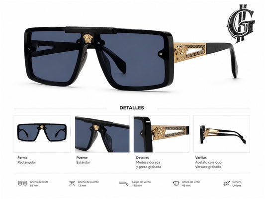 LENTES DE LUJO VERSACE.