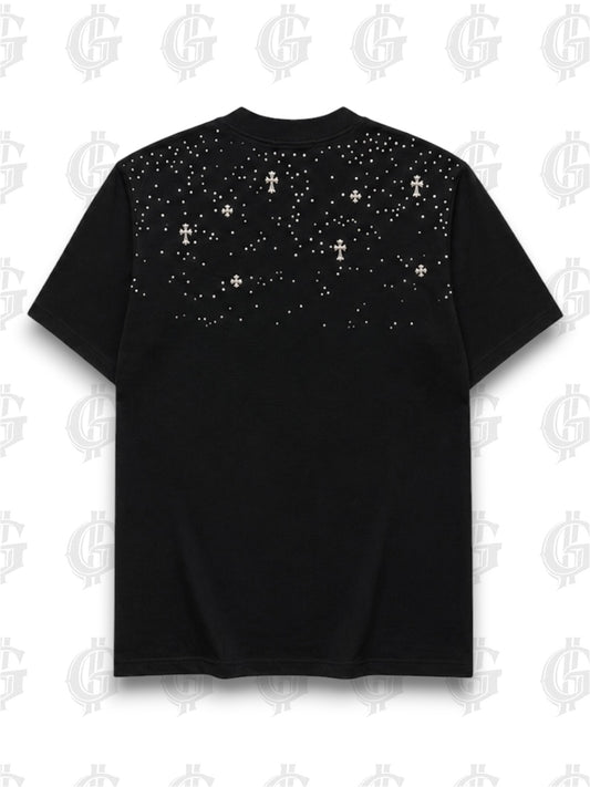 CAMISETA CHROME HEART CUELLO REDONDO.