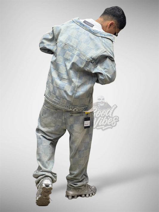 CONJUNTO DE JEAN LUIS VUITTON EXCLUSIVE.