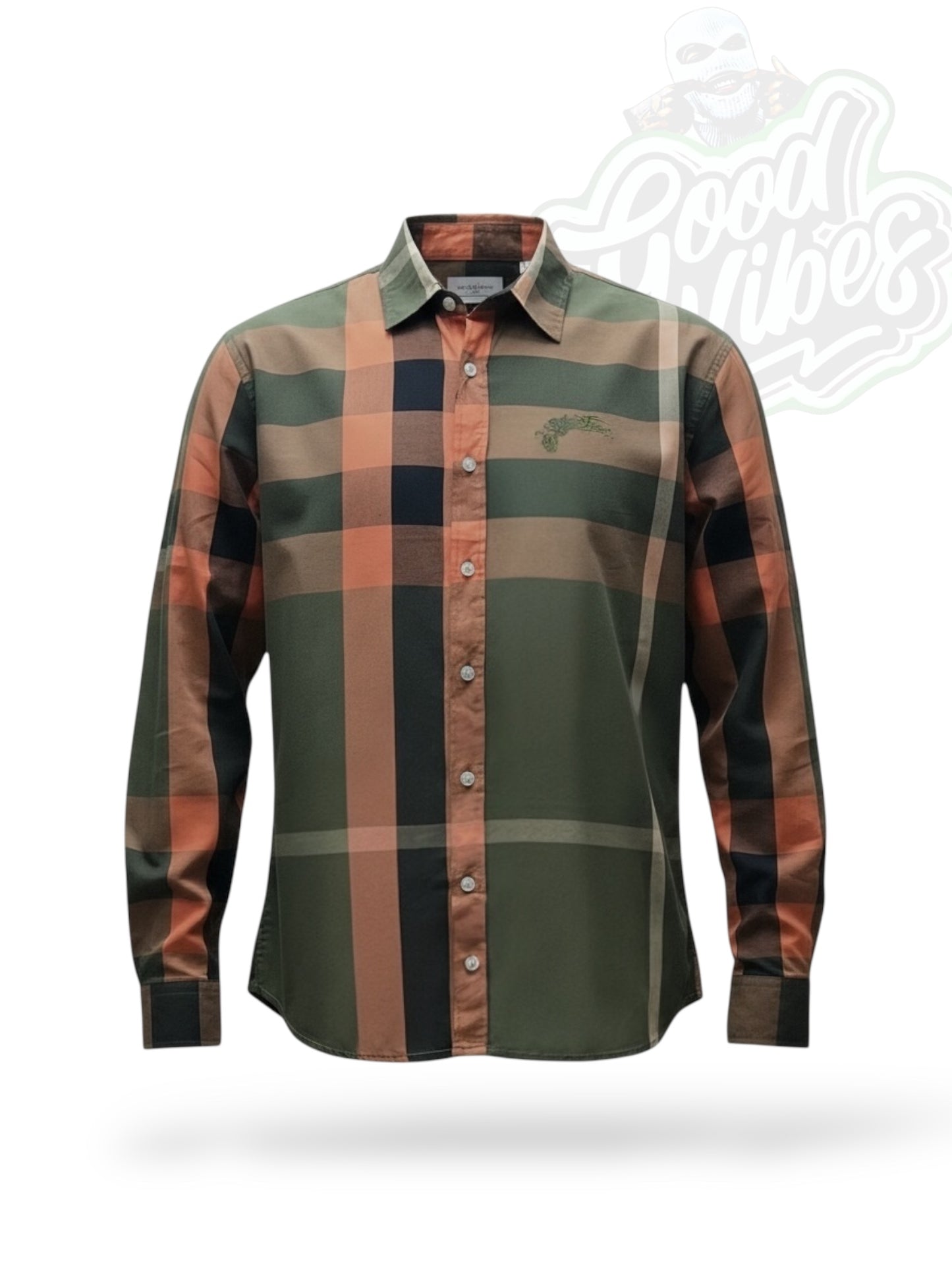 CAMISA BURBERRY MANGA LARGA.