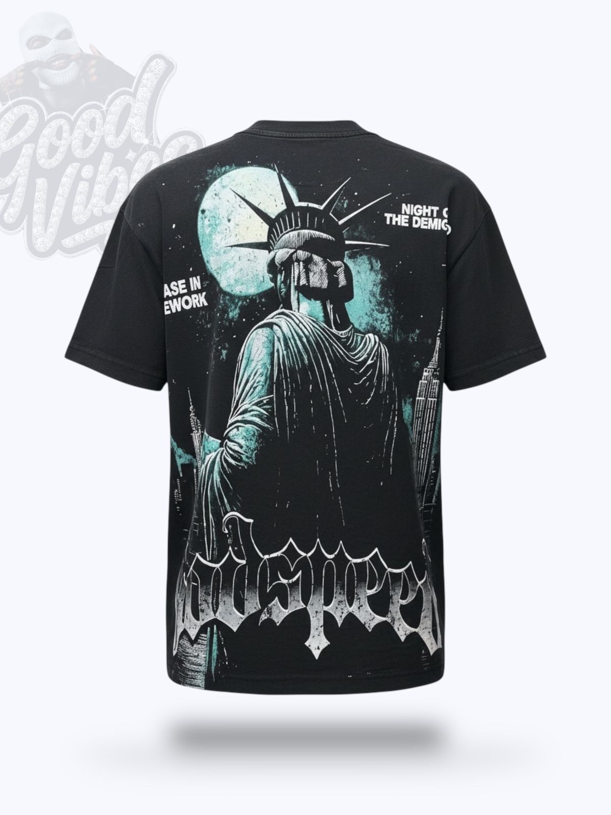 CAMISETA GODSPEED EDITTION SPECIAL CUELLO REDONDO.