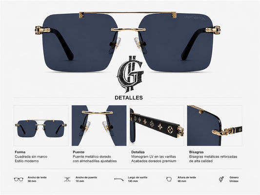 LENTES DE LUJO LOUIS VUITTON.