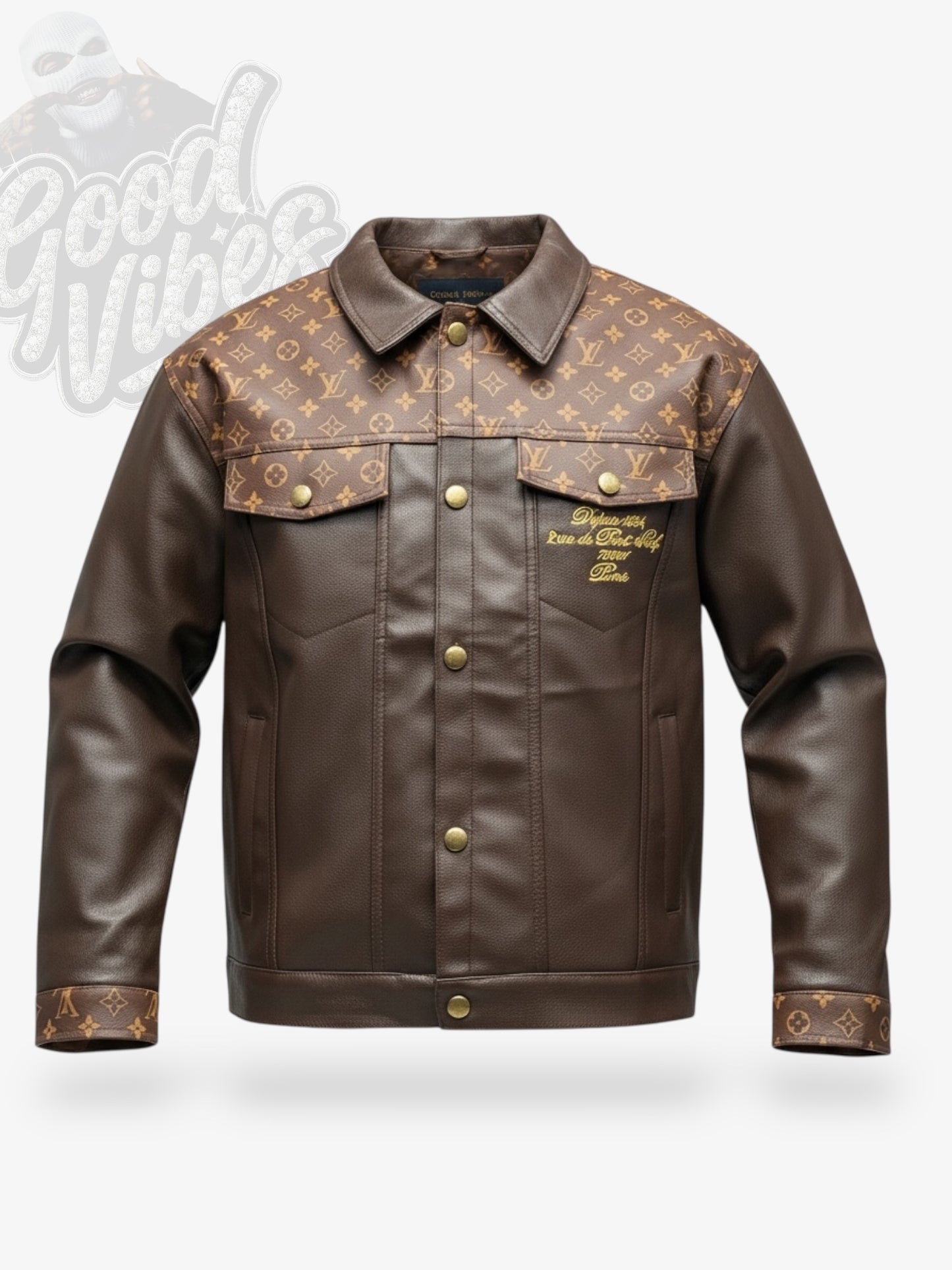 CHAQUETA LOUIS VUITTON EN CUERO EDICIÓN STAR.