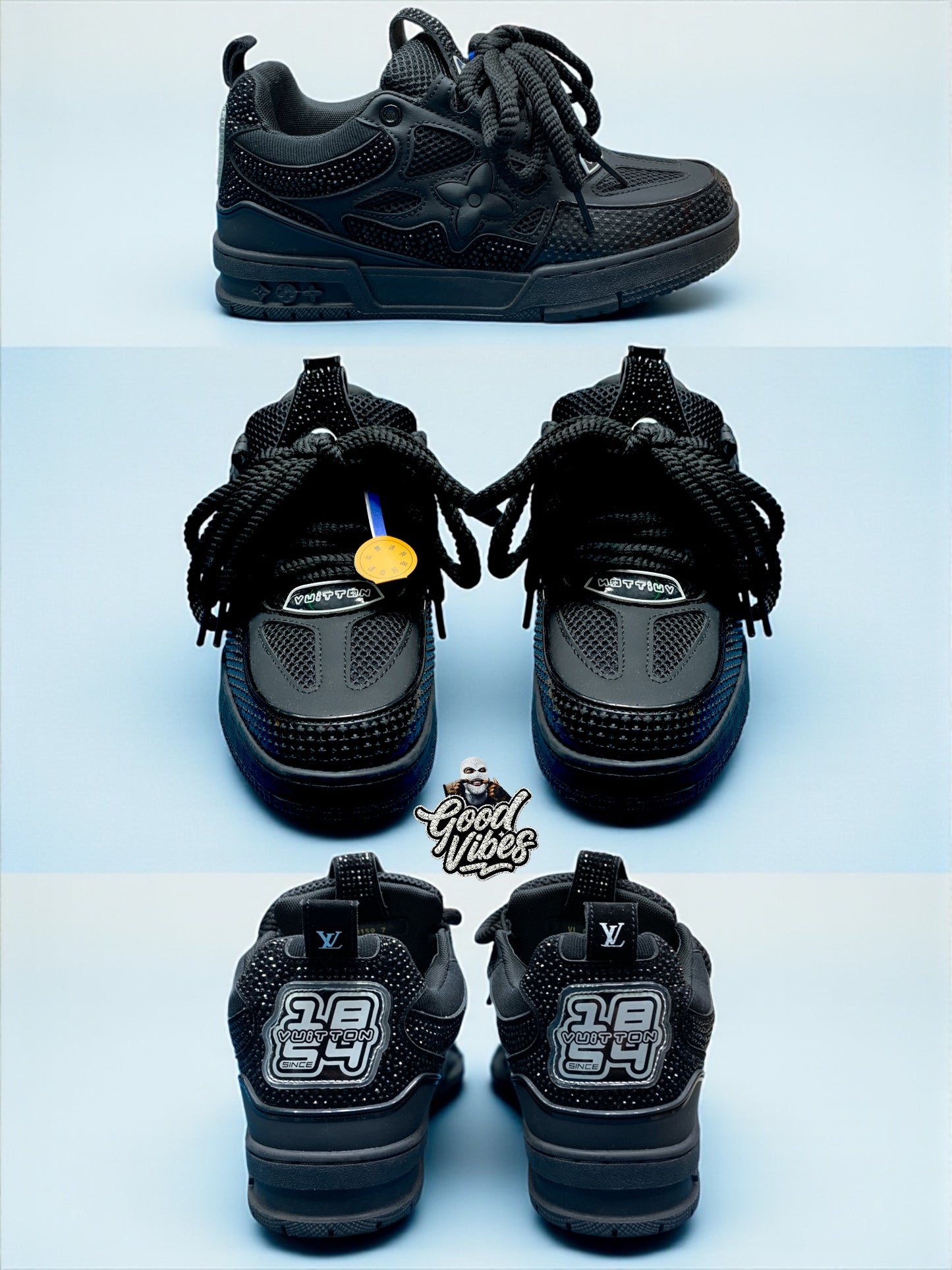 TENIS LOUIS VUITTON SKATE SWAROVSKI