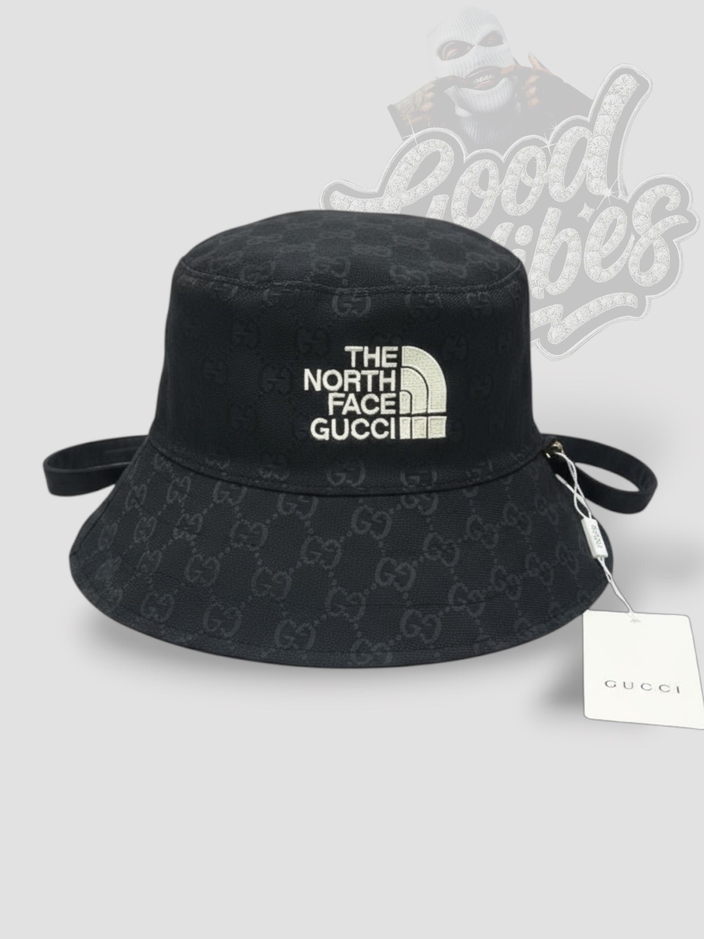 GORRO PESQUERO GUCCI X NORTH FACE.