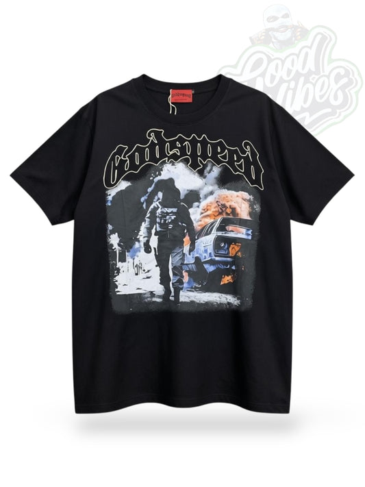 CAMISETA GODSPEED CUELLO REDONDO.
