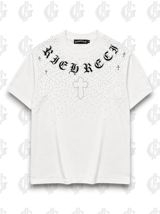 CAMISETA CHROME HEART CUELLO REDONDO.