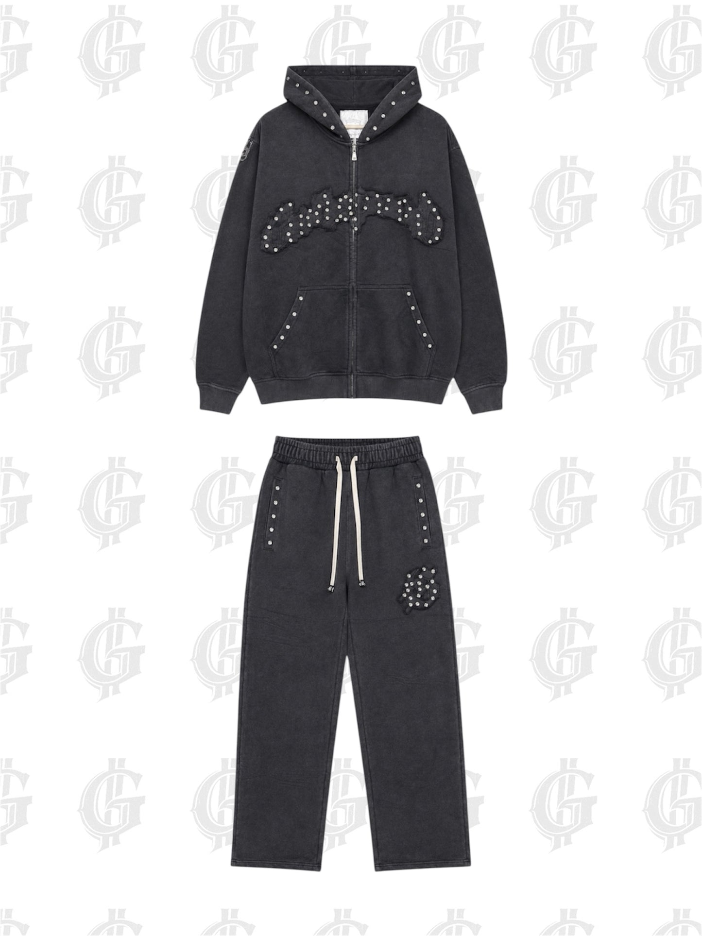 CONJUNTO GODSPEED EN PIEDRERIA.