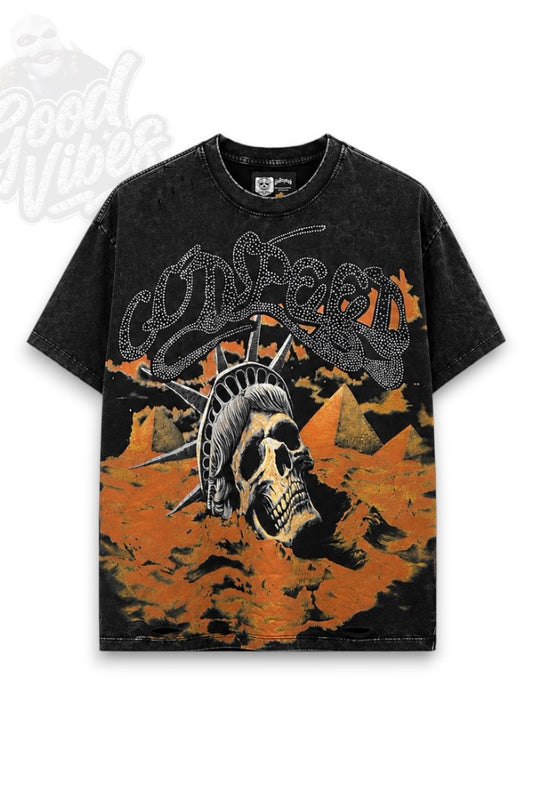 CAMISETA GODSPEED CUELLO REDONDO.