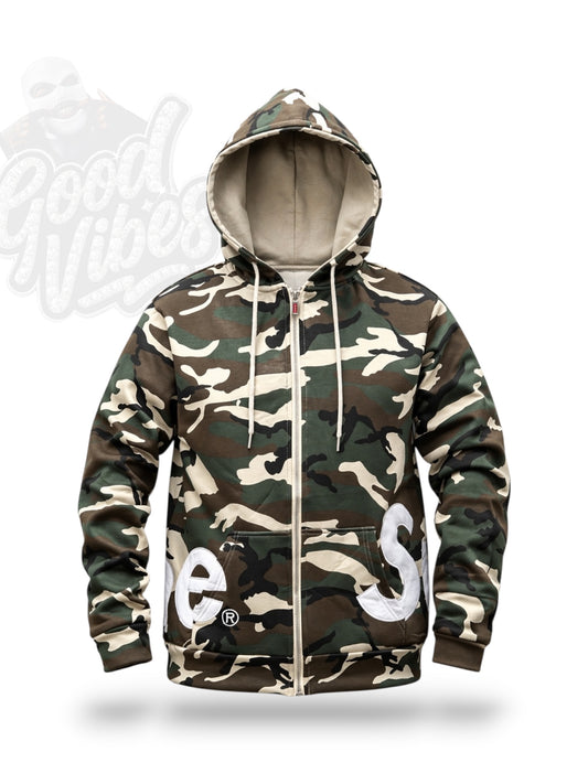 CHAQUETA SUPREME CAMUFLADA EXCLUSIVE.