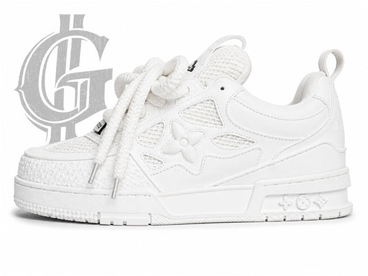 TENIS LV SKATE BLANCOS EXCLUSIVE.