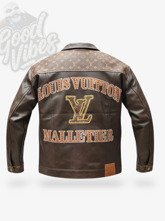 CHAQUETA LOUIS VUITTON EN CUERO EDICIÓN STAR.