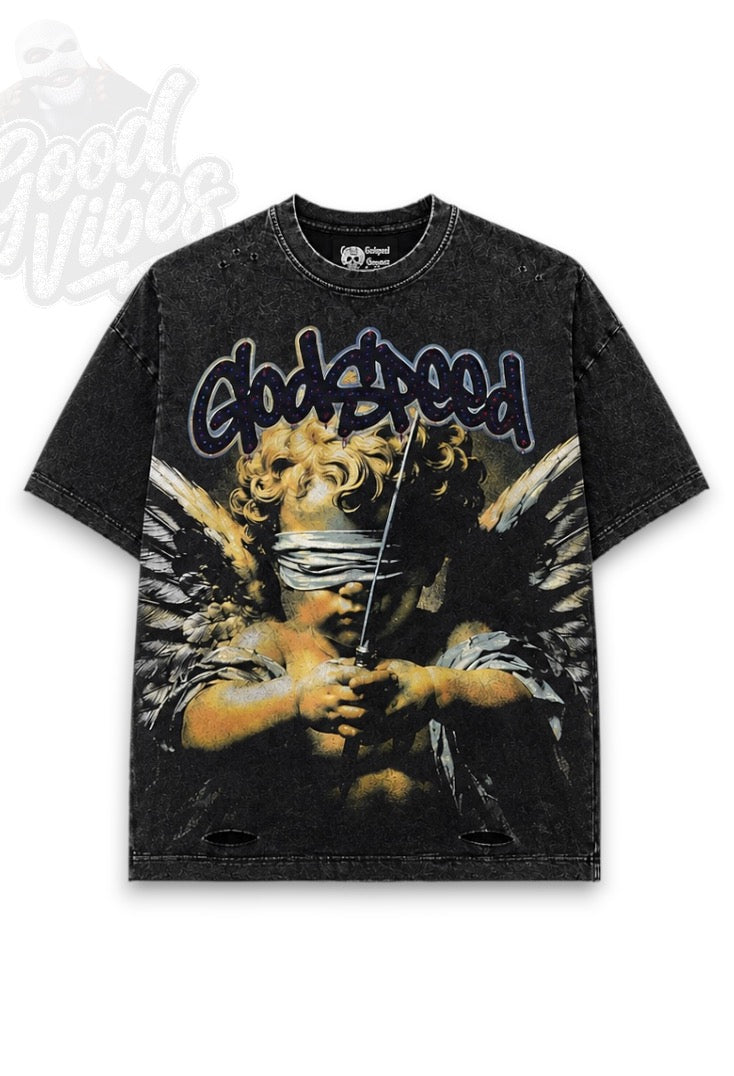 CAMISETA GODSPEED CUELLO REDONDO.