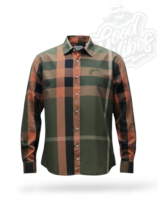 CAMISA BURBERRY MANGA LARGA.