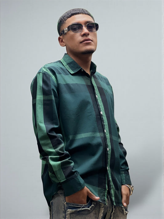 CAMISA BURBERRY MANGA LARGA.