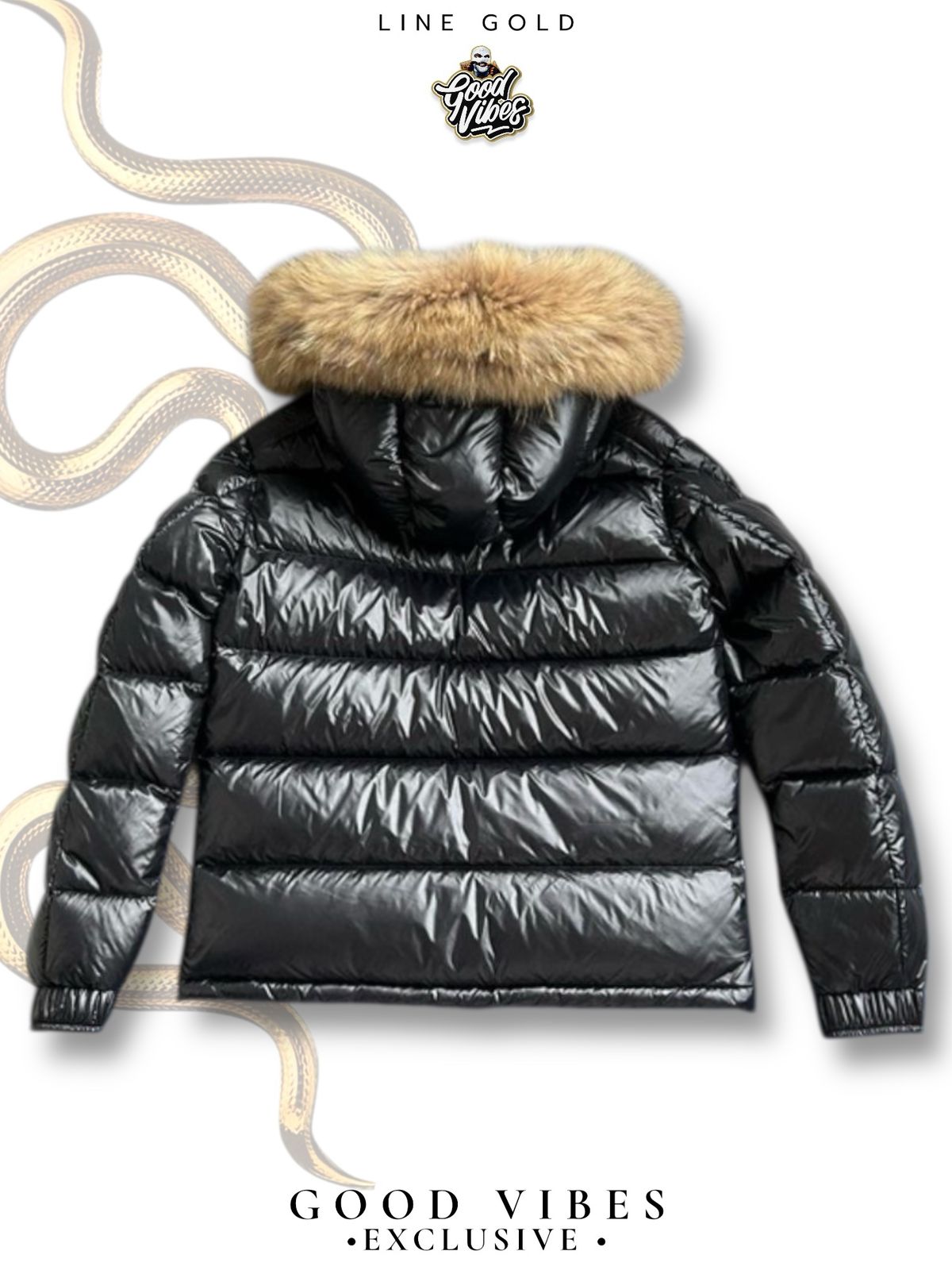 JACKET MONCLER PLUSH HOOD.