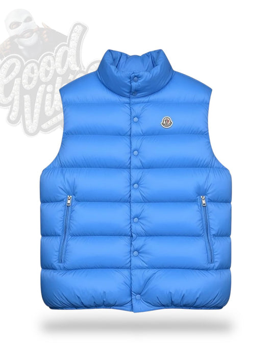 CHALECO MONCLER BLUE EXCLUSIVE.