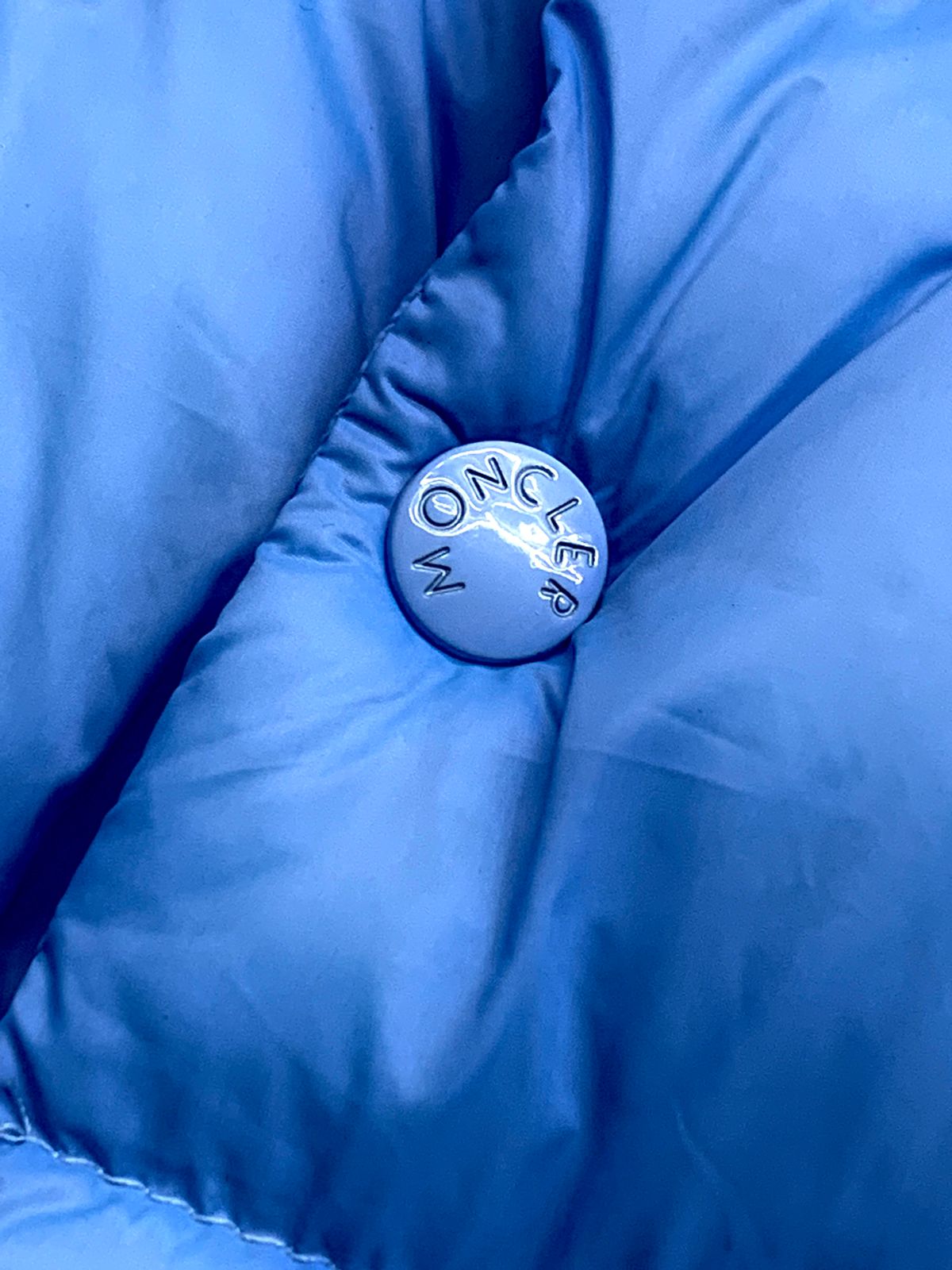 CHALECO MONCLER BLUE EXCLUSIVE.
