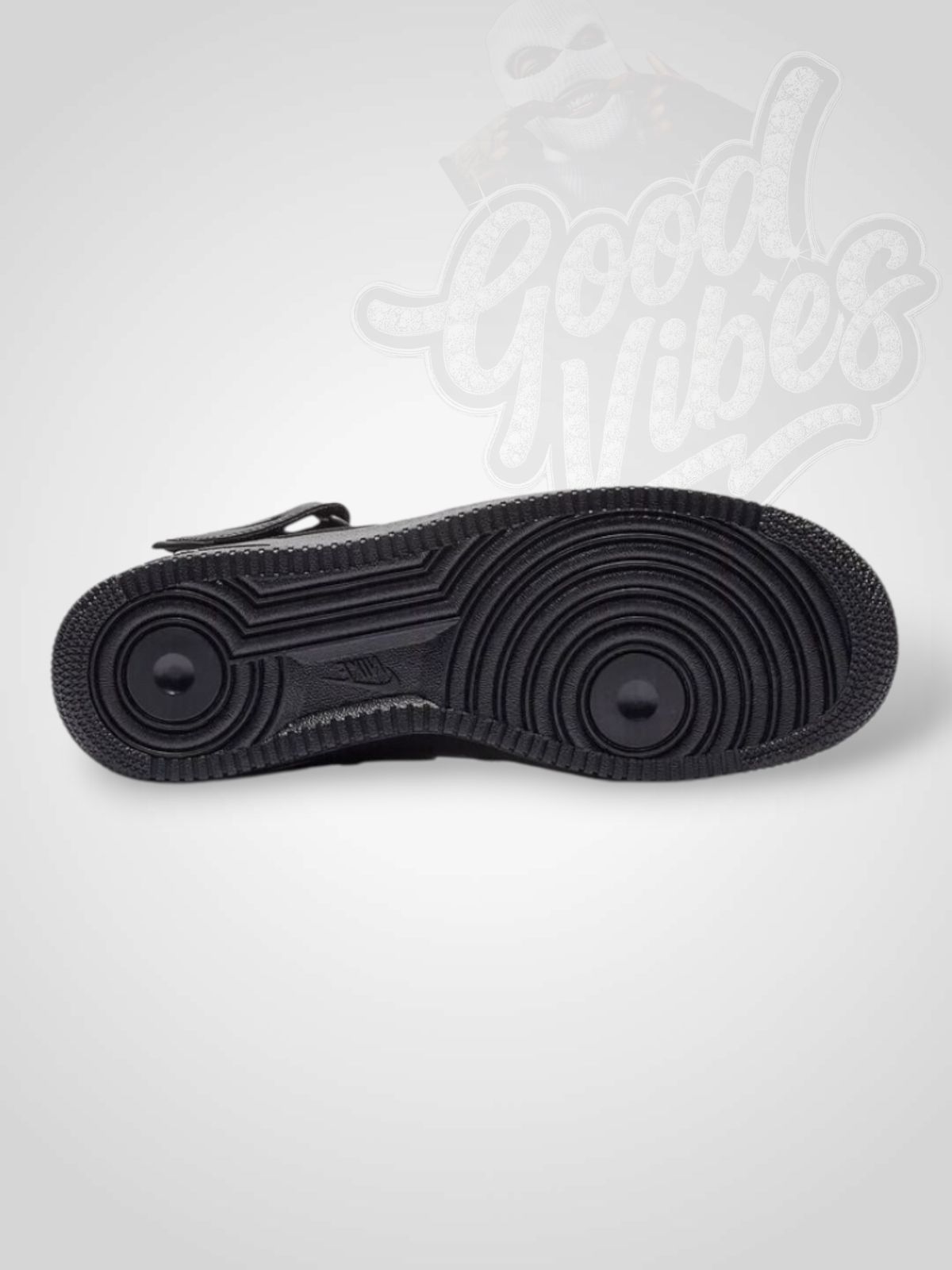 TENIS NIKE AIR FOR ONE CLASICC EN BOTA NEGRAS.