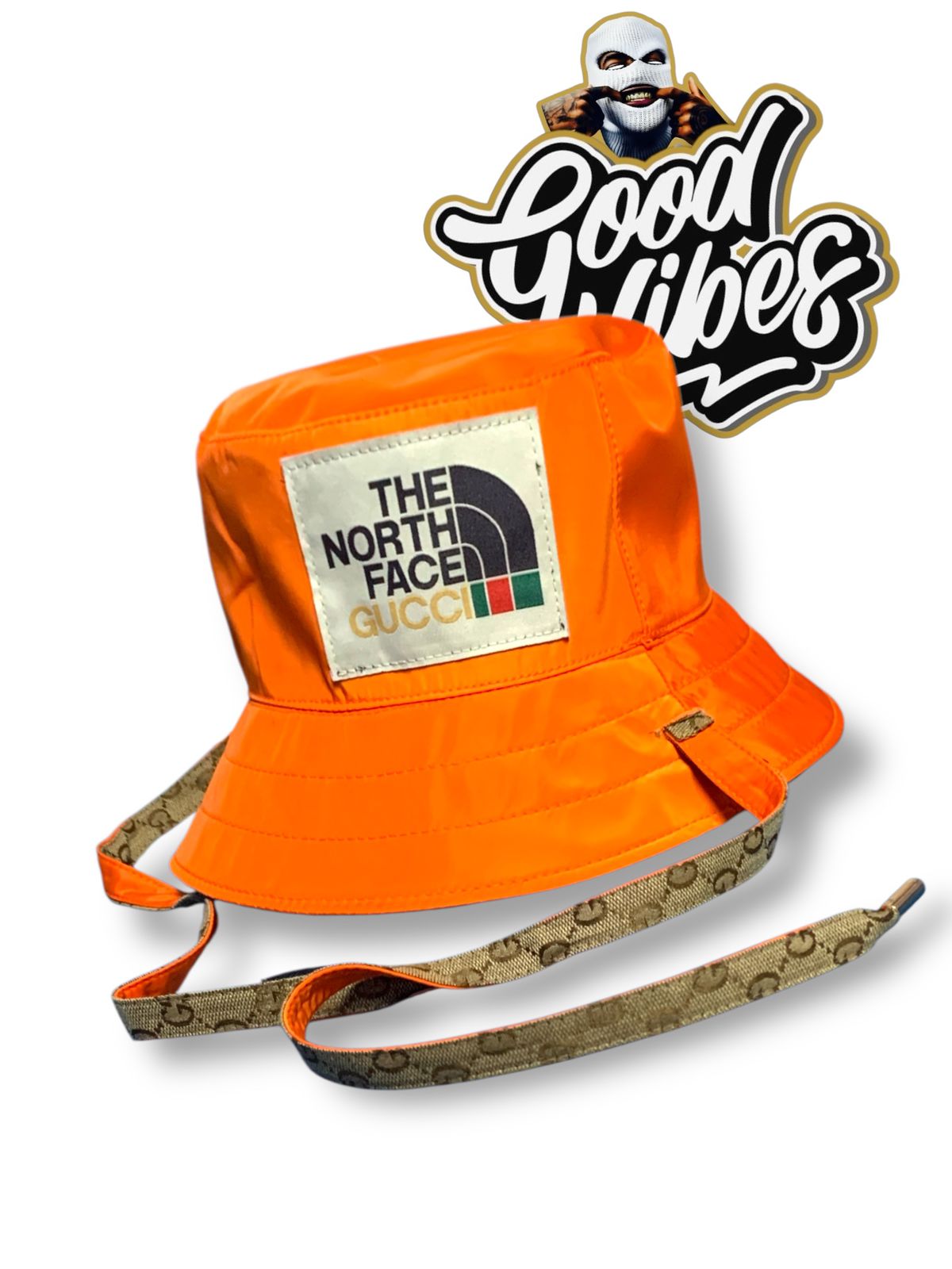 GORRO PESQUERO GUCCI X NORTH FACE.